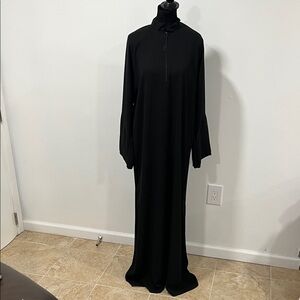 Pre-loved🌸 Black Maxi Dress(custom made)